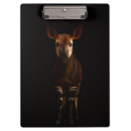 Carpeta De Pinza Black 4 Luxe Clipboard, Forest Okapi