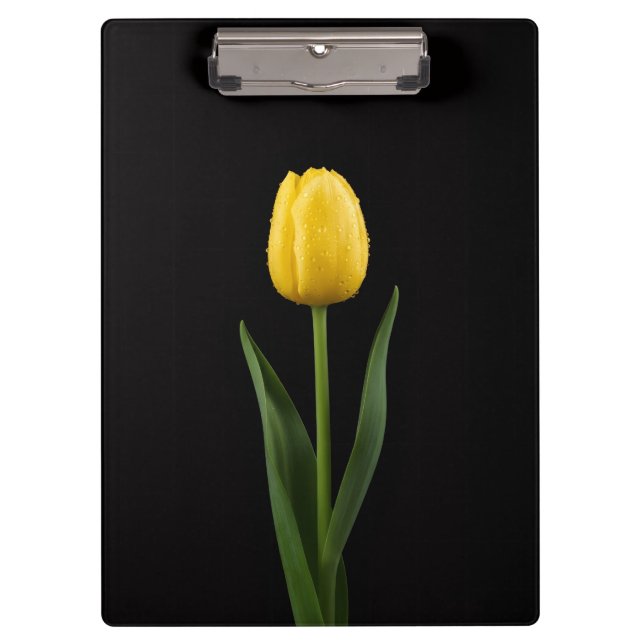 Carpeta De Pinza Black 4 Luxe Clipboard, Golden Yellow Tulip (Anverso)