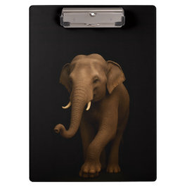 Carpeta De Pinza Black 4 Luxe Clipboard, Indian Elephant