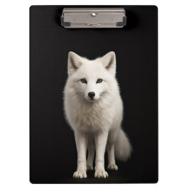 Carpeta De Pinza Black 4 Luxe Clipboard, Ivory Arctic Fox