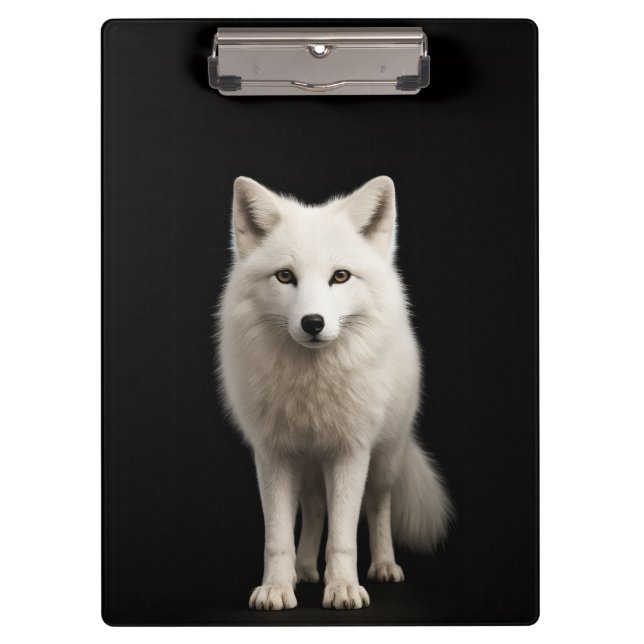 Carpeta De Pinza Black 4 Luxe Clipboard, Ivory Arctic Fox (Anverso)