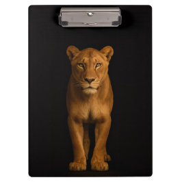 Carpeta De Pinza Black 4 Luxe Clipboard, Noble Lioness