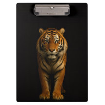 Black 4 Luxe Clipboard, Noble Tiger
