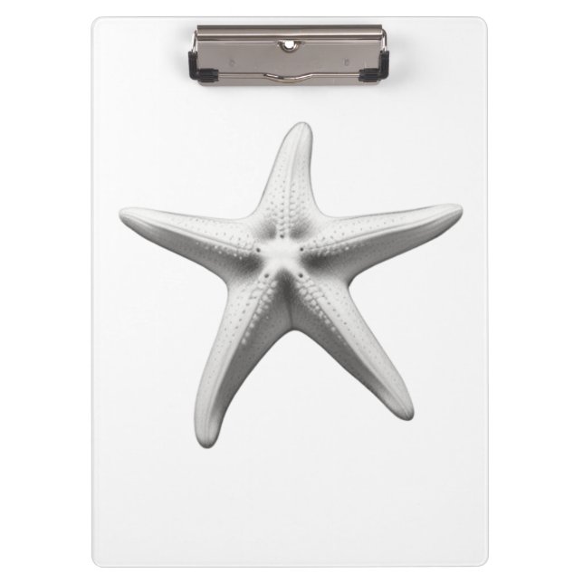 Carpeta De Pinza Black and White Starfish (Anverso)