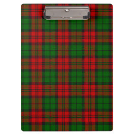 Carpeta De Pinza Blackwatch Campbell Tartan Red Green Plate