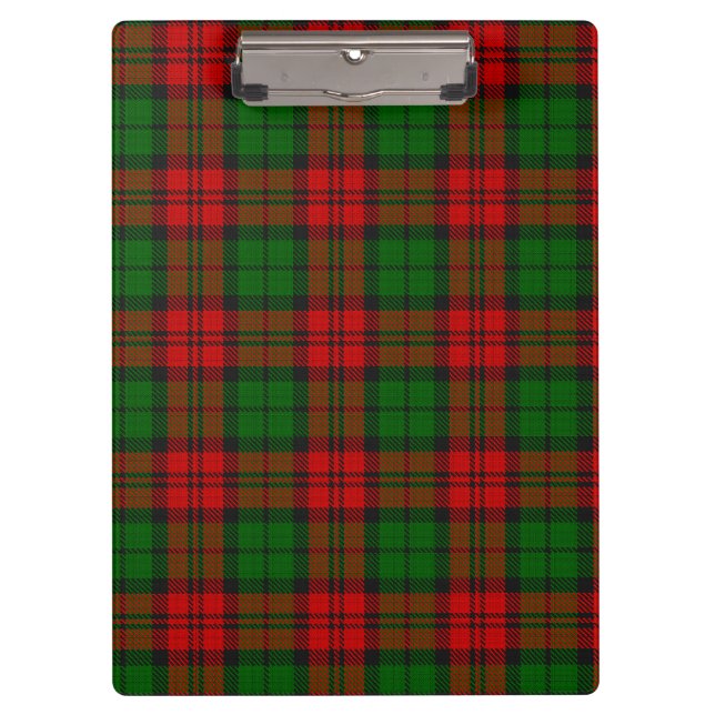 Carpeta De Pinza Blackwatch Campbell Tartan Red Green Plate (Anverso)