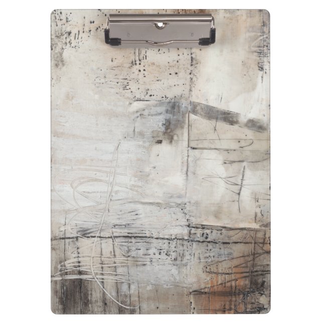 Carpeta De Pinza Blanco negro y bronce (Anverso)