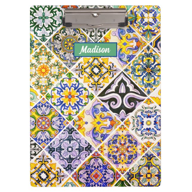 Carpeta De Pinza Bloc de notas espiral (Anverso)