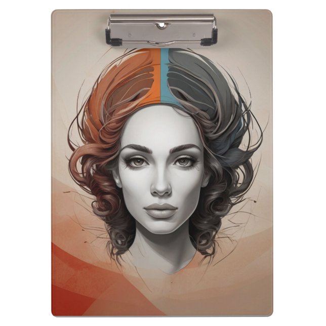 Carpeta De Pinza Bloc de notas espiral (Anverso)