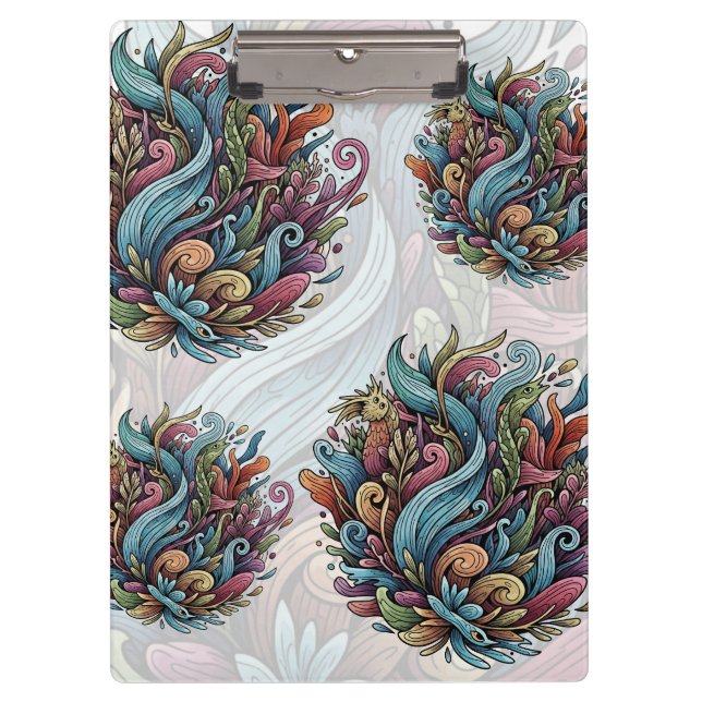 Carpeta De Pinza Bloom Indomable: Energía Orgánica (Anverso)