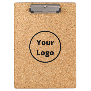 Carpeta De Pinza Bloque de madera cortada con logotipo personalizad