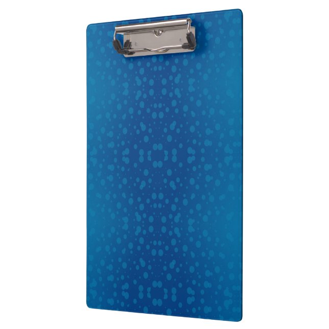Carpeta De Pinza Blue clipboard with a metallic clip (Izquierda)