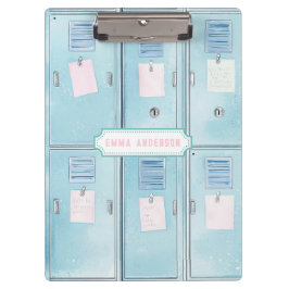 Carpeta De Pinza Blue High School Lockers