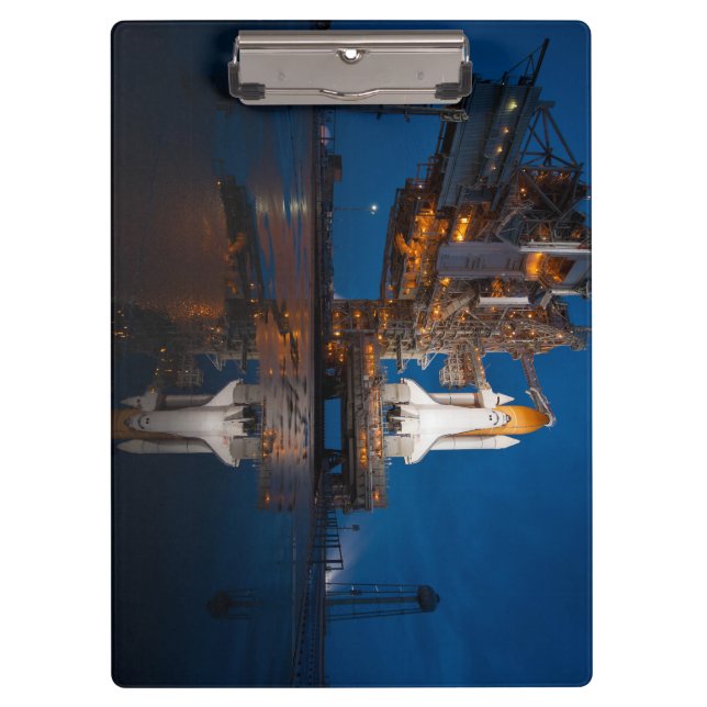 Carpeta De Pinza Blue Sky for Space Shuttle Atlantis Launch (Anverso)