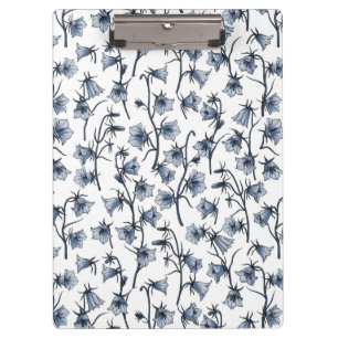 Carpeta De Pinza Bluebells, Harebells, Bellflowers