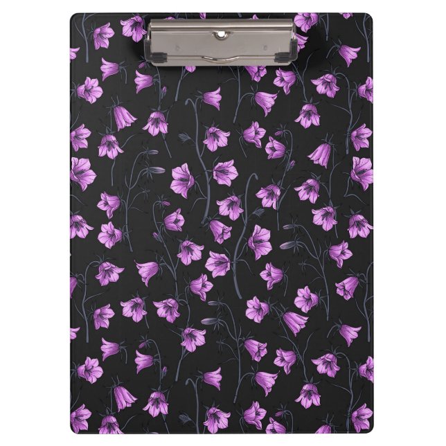 Carpeta De Pinza Bluebells, Harebells, Bellflowers 2 (Anverso)