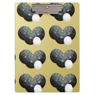 Carpeta De Pinza Bochas doradas, tablón de anuncios