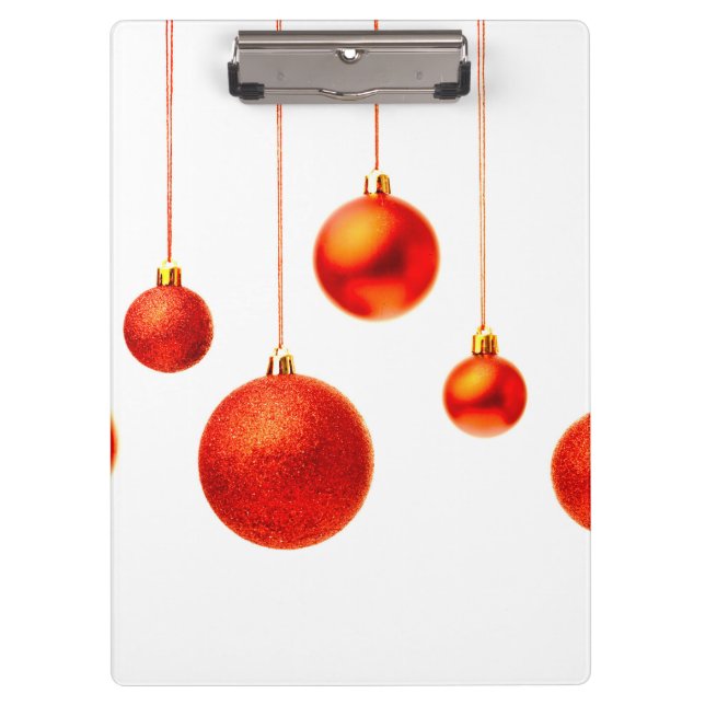 Carpeta De Pinza Bolas de navidades (Anverso)