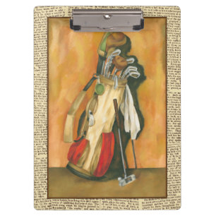 Carpeta De Pinza Bolsa de golf con guante de Jennifer Goldberger