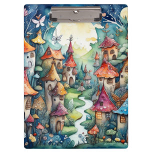 Carpeta De Pinza Bonita decoración de cuento de hadas en las islas