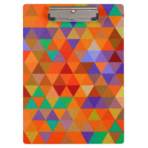 Carpeta De Pinza Bonito Triangle grunge patrón I + tus ideas