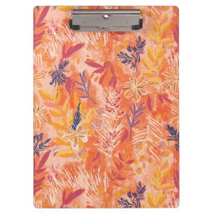 Carpeta De Pinza Bonito Watercolor Flores silvestres