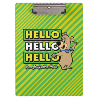 Carpeta De Pinza Boo-Boo Bear Hola Hola Desde Jellystone