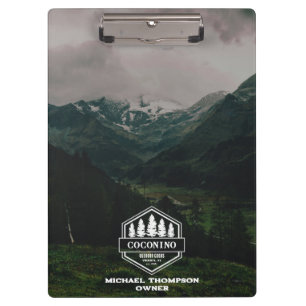 Carpeta De Pinza Bosque Montañoso Masculino Rústico Al Aire Libre