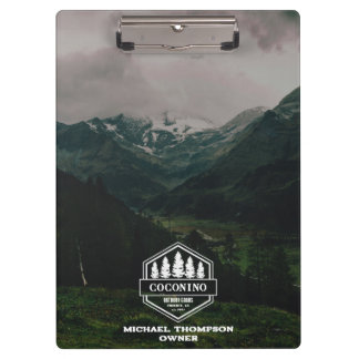 Carpeta De Pinza Bosque Montañoso Masculino Rústico Al Aire Libre