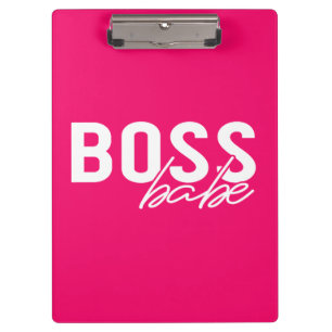 Carpeta De Pinza Boss Babe