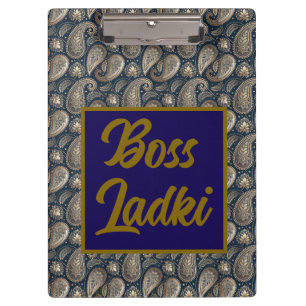 Carpeta De Pinza Boss Ladki, Chica de Bosques del Sur de Asia