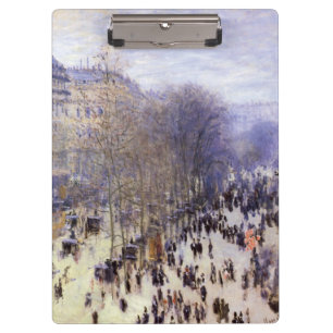 Carpeta De Pinza Boulevard des Capucines de Claude Monet, Arte fino