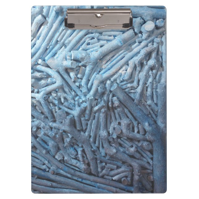 Carpeta De Pinza Boxeo: Azul (Anverso)