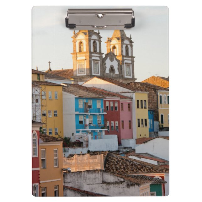 Carpeta De Pinza Brasil, Bahía, Salvador, la ciudad más antigua (Anverso)