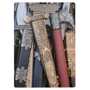 Carpeta De Pinza Brazos de acero frío