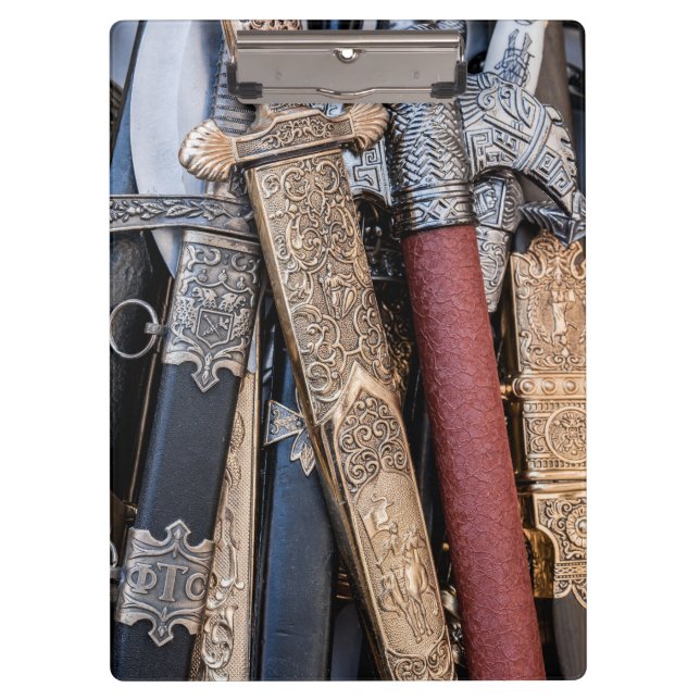 Carpeta De Pinza Brazos de acero frío (Anverso)