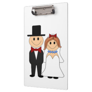CARPETA DE PINZA BRIDE Y GROOM