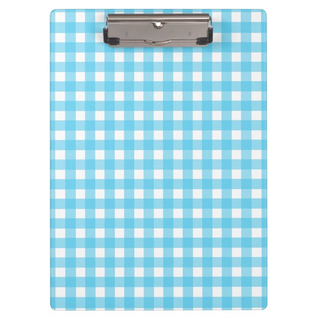 Carpeta De Pinza Brillante azul ceruleano (Anverso)