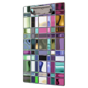 Carpeta De Pinza Brillante y adaptable coloridos