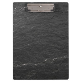Carpeta De Pinza Brillo de pizarra Fondo negro Textura de esquisto