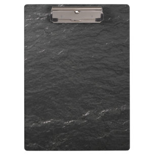 Carpeta De Pinza Brillo de pizarra Fondo negro Textura de esquisto
