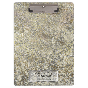 Carpeta De Pinza Brillo Dorado Crujiente Moderno Glamour Chispeante