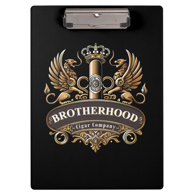 Carpeta De Pinza Brotherhood Cigar Company  (Anverso)