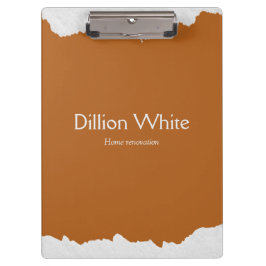 Carpeta De Pinza Brown gray textured print