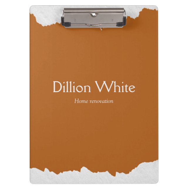 Carpeta De Pinza Brown gray textured print (Anverso)