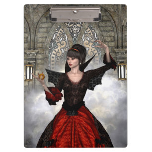Carpeta De Pinza Bruja Hermosa