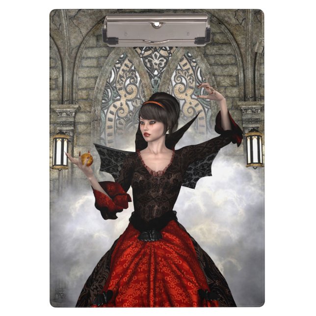 Carpeta De Pinza Bruja Hermosa (Anverso)