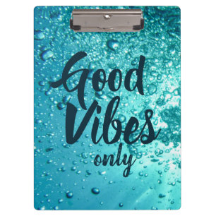 Carpeta De Pinza Buena sensación y agua azul fresca