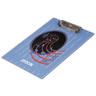 Carpeta De Pinza Buena suerte, círculo de música negra