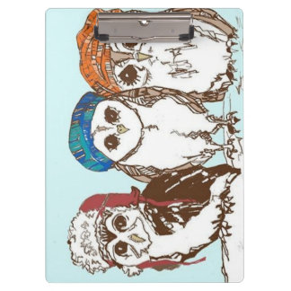 Carpeta De Pinza Búhos en la capilla